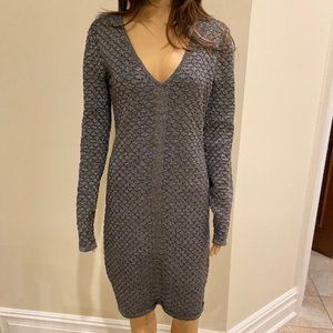 Cache Lurex sweater dress